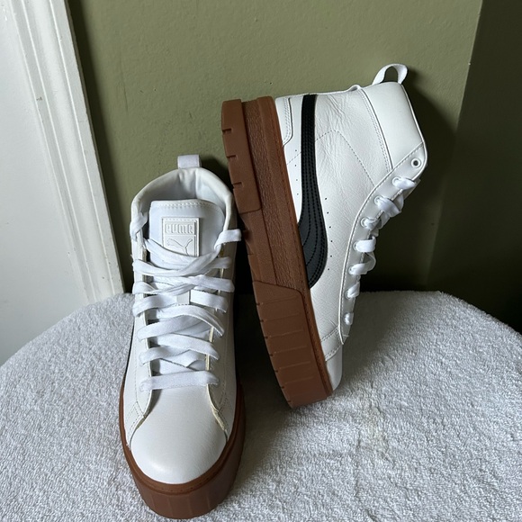 PUMA Mayze Platform Women’s Mid Sneakers - Picture 1 of 14